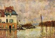 Alfred Sisley uberschwemmung von Port-Marly France oil painting artist